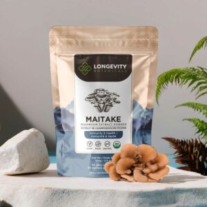 Maitake Mushroom Powder 10:1 Extract. Balance Your Wellness Naturally (3.5oz / 100g)